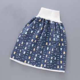 Baby leak-proof bed wetting skirt (Option: Bear-Skirt-L)