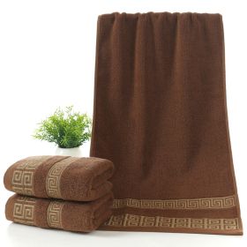 Gao Yang cotton towel (Color: Coffee)