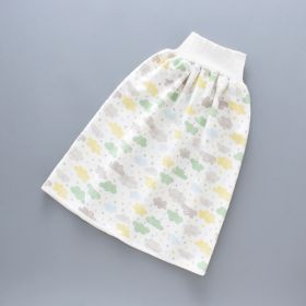 Baby leak-proof bed wetting skirt (Option: Cloud-Skirt-L)