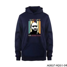 Black Lives matter hoodies (Option: Navy blue B-4XL)