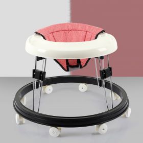 Baby Multi-function Anti Rollover Walkers (Color: Pink)