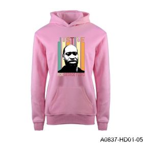 Black Lives matter hoodies (Option: Pink B-XXS)