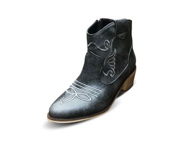 Vintage totem boots (Option: Black-39)