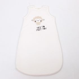 Pure Thin Cotton Newborn Baby Sleeping Bag Autumn And Winter (Option: Lion-70cm)