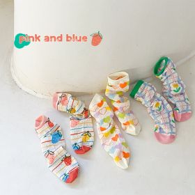 Children's Socks Spring Summer Baby Thin Pile Pile Women's Socks (Option: C-Average size)