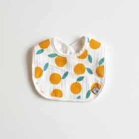 Cotton Baby Six Layer Gauze Mouthwash Towel (Option: Pineapple)