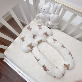 Baby Soothing Pillow Set Pillow Soothing Sleep (Option: Gauze bear-60X40CM)