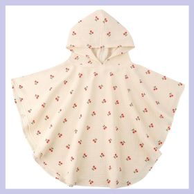 Soft Cotton Baby Hooded Towel Bath Towel For Boys Girls Bath (Option: 8Y-One size)