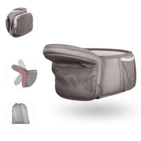 Multi-functional Lightweight All-season Foldable Baby Waist Stool (Color: Grey)