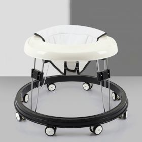 Baby Multi-function Anti Rollover Walkers (Color: White)